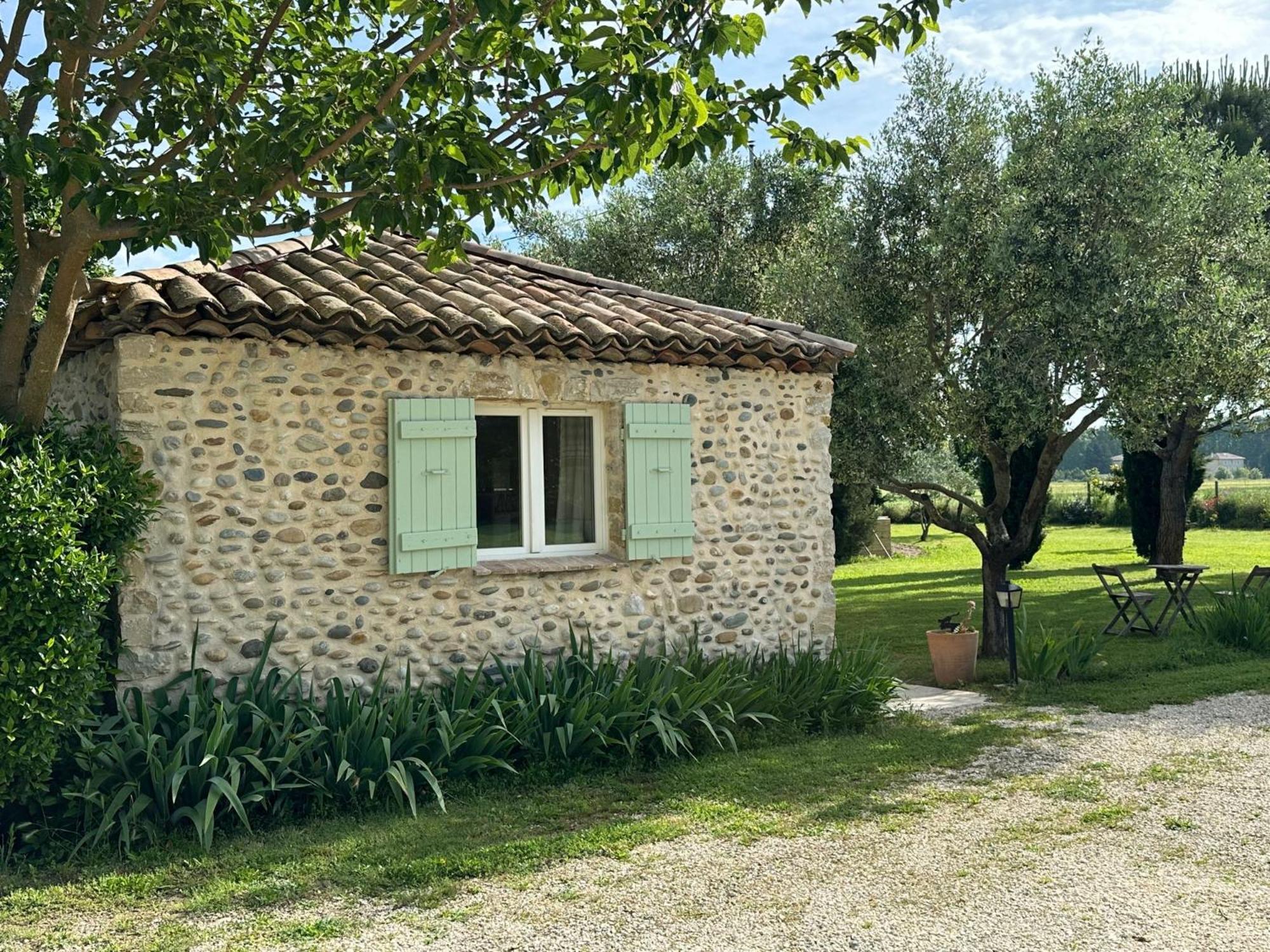 Maisonnette Independante Au Calme Dans Un Grand Jardin Chateauneuf-du-Rhone Bagian luar foto