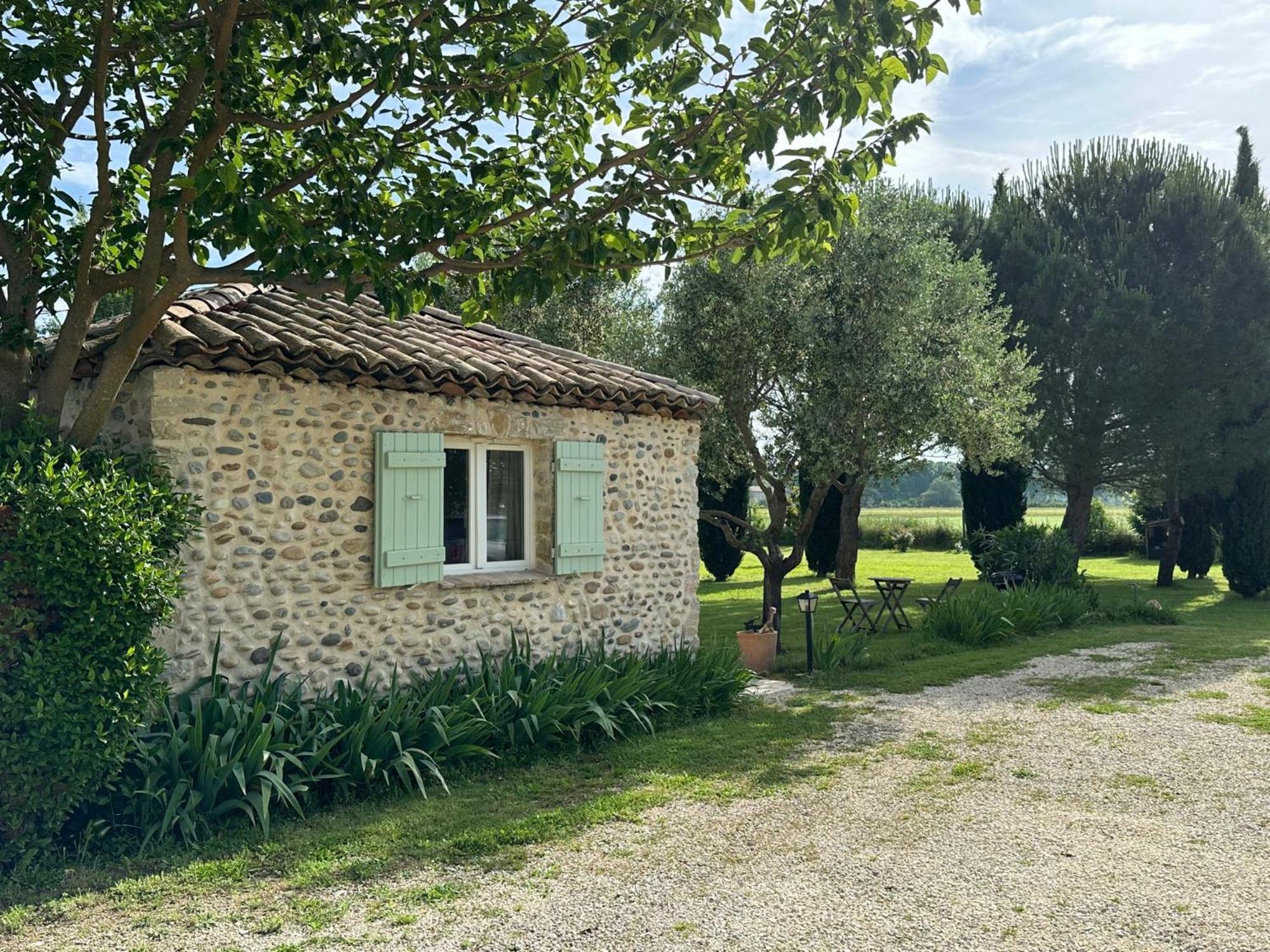 Maisonnette Independante Au Calme Dans Un Grand Jardin Chateauneuf-du-Rhone Bagian luar foto